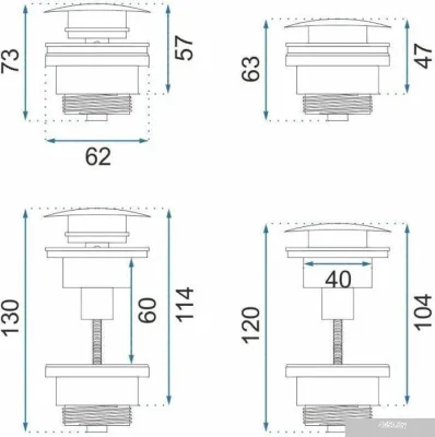 Rea Klik-Klak REA-A5692 (золотой)