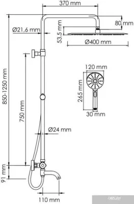 Wasserkraft A188.117.127.087.CH Thermo