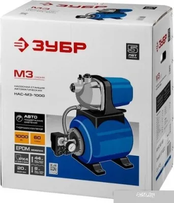 Насос Зубр НАС-М3-1000