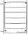 Полотенцесушитель Ростела Соната боковое подключение 1