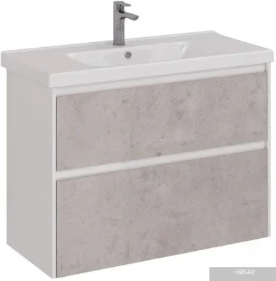 Lemark Тумба под умывальник Combi 100 LM03C100T (белый глянец)