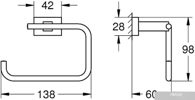Grohe Essentials Cube 40507001 (хром)