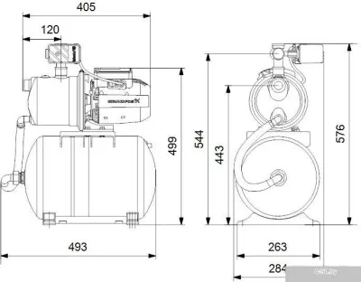 Насос Grundfos JP 4-47 PT-H