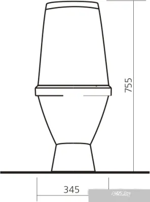 Унитаз Sanita Виктория эконом