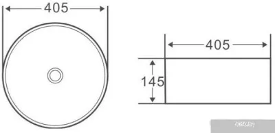 Умывальник BelBagno BB1342H300