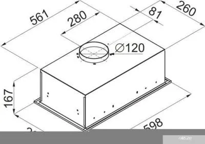 MAUNFELD Crosby Singl 60 (нержавеющая сталь)