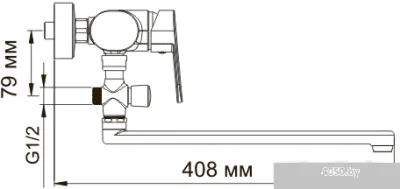 Смеситель Wasserkraft Donau 5302L