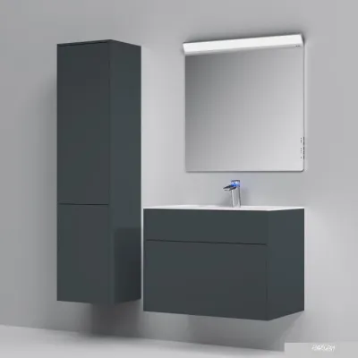 AM.PM Тумба под умывальник Inspire 2.0 80 M50AFHX0803GM (графит)