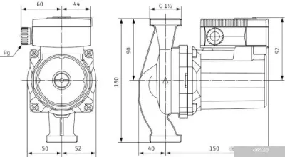 Насос Wilo TOP-RL 25/7.5