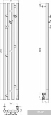 Сунержа Кантата 3.0 120x15.9 00-5847-1216