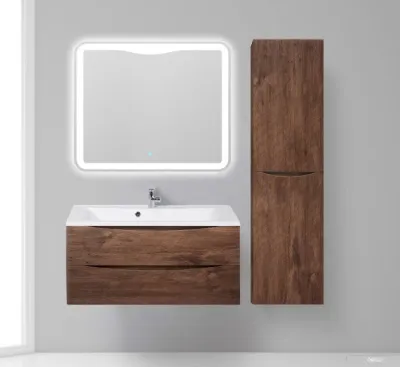 BelBagno Шкаф-пенал Fly-Marino-1500-2A-SC-RW-P-L (rovere moro)