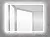BelBagno Зеркало SPC-MAR-500-800-LED-TCH