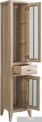 Belux Шкаф для ванной Дуглас П30-01 (176, дуб молочный/массив)