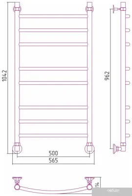 Стилье Аксиома-20 1000х500 00662-1050