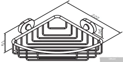 AM.PM Полка Sense A7434800