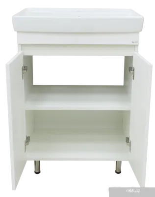 Misty Тумба под умывальник Енисей 50 (белая прямая) Э-Ени01050-011