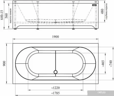 Radomir Вальс 190 1-21-0-0-0-194 (фронтальный)