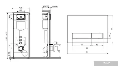 Lavinia Boho Relfix 5 в 1 77010045 (матовый черный/белый пластик)