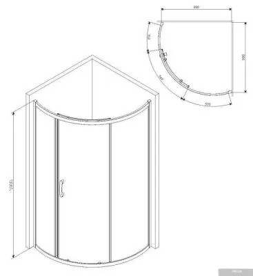 AM.PM Like Solo Slide W83G-315-090CG64