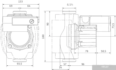 Насос Wilo Stratos ECO-Z 25/1-5