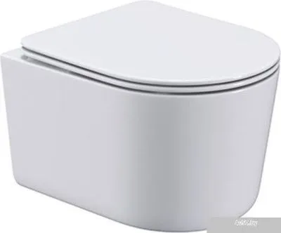 Roxen Simple Compact в комплекте с инсталляцией StounFix Slim 6 в 1 932469 (кнопка: хром глянец)