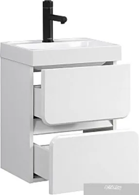 Belux Тумба под умывальник Париж НП 40-02 (1, белый глянцевый)