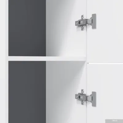 AM.PM Шкаф-пенал для ванной Gem M90CSR0306WG