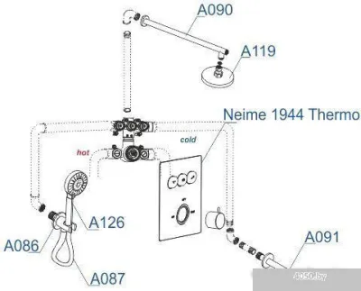 Wasserkraft A171919 Thermo