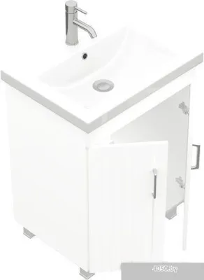 Laparet Тумба под умывальник Novus 60 (белый глянец)