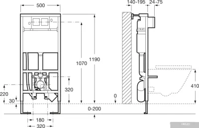 Roca In-Wall A890090800