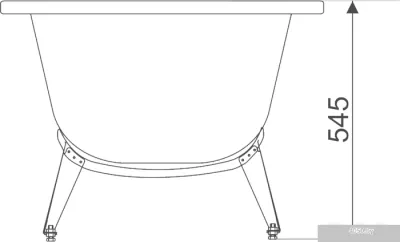 Ванна White Wave Classic L-1700 170x75