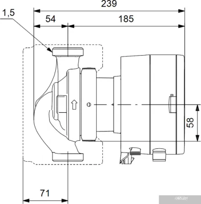 Насос Grundfos Magna3 25-40