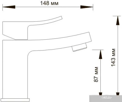 Смеситель Wasserkraft Aller 1063