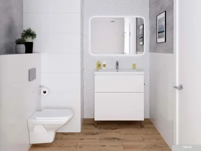 Cersanit Зеркало 100х70 KN-LU-LED070-100-p-Os