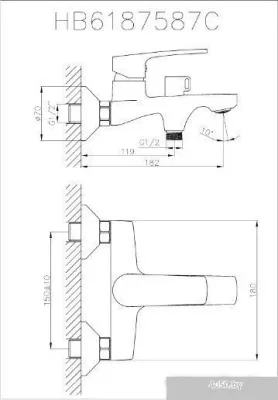 Haiba HB60587 (хром)