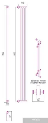 Сунержа Хорда ПП 1800х195 31-4124-1800