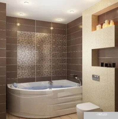 Ванна 1Марка Diana 160x100 L (с каркасом)