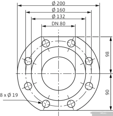 Насос Wilo TOP-S 80/10 (3~400/230 V, PN 10)