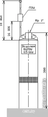 Насос Водолей БЦПЭУ 0,5-16 У