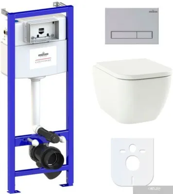 Унитаз Lavinia Boho Relfix One Rimless 6 в 1 77040075