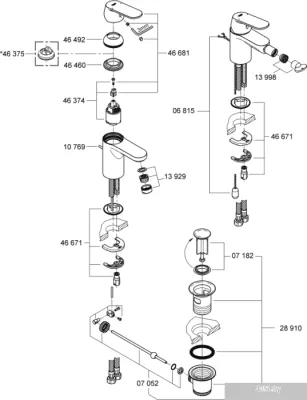 Смеситель Grohe Eurosmart Cosmopolitan 32839000