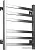 Полотенцесушитель Ростела Квадро V 30 1/2 6 перекладин 40x60 см