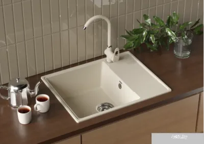 Кухонная мойка Ulgran QUARTZ Prima 605-03 (десерт)