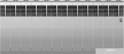 Royal Thermo BiLiner 350 Silver Satin (12 секций)