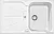 Кухонная мойка TEKA Cara 45B TG (белый)