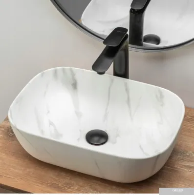 Умывальник Rea Belinda (серый мрамор)