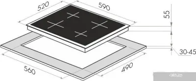 MAUNFELD EVI.594ST-BK
