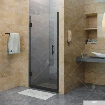 RGW HO-011B 80 (черный/прозрачное стекло)