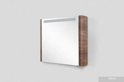 AM.PM Шкаф с зеркалом Sensation 80 M30MCR0801TF (правый, табачный дуб)