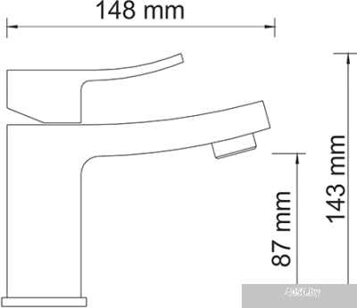 Смеситель Wasserkraft Exter 1603
